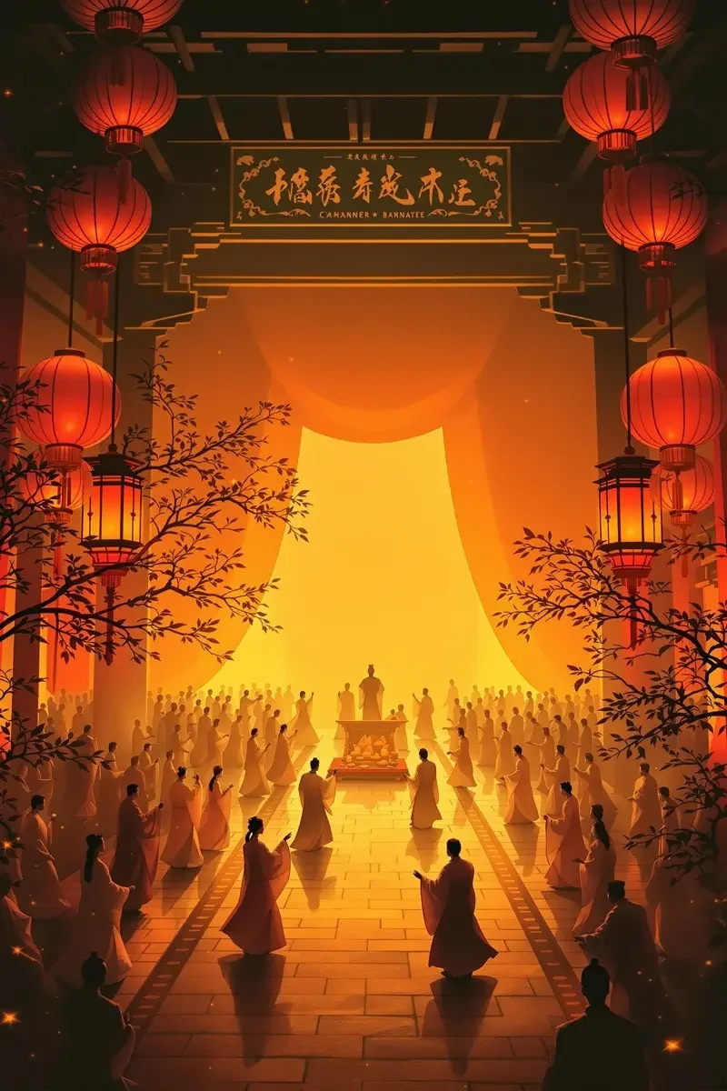 长安夜宴高清影视海报